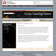 MU Urban Teaching Cohort Inside Page